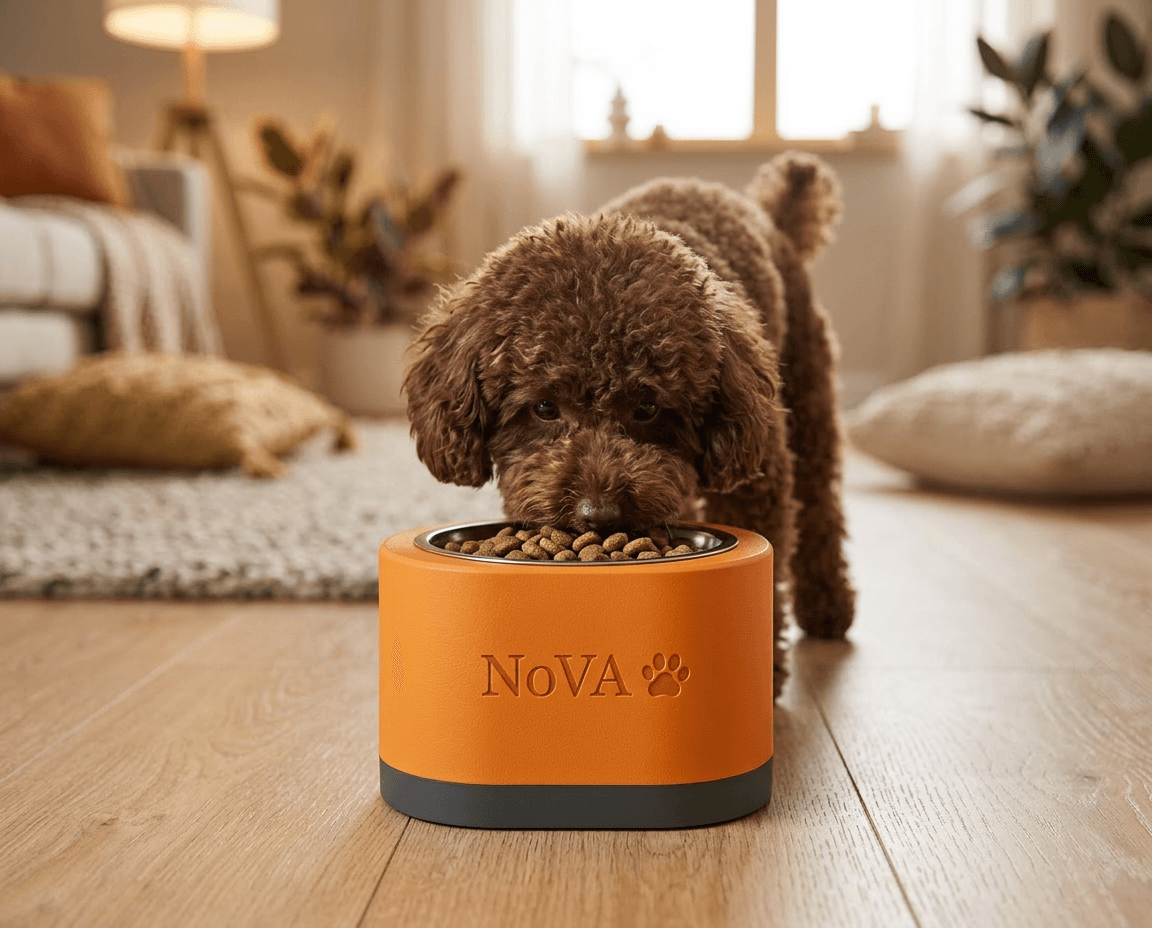 Personalized Dog Bowl - Name & Paw