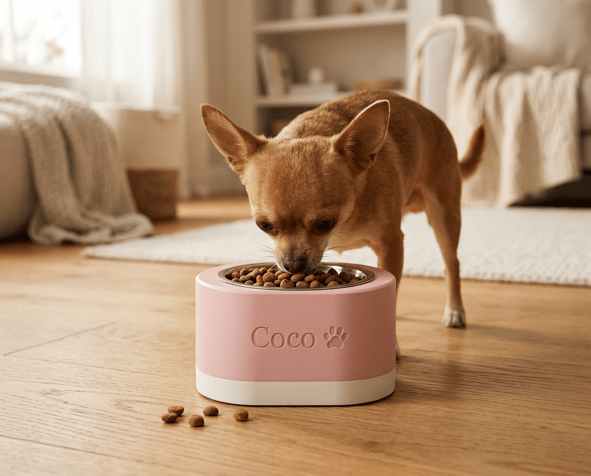 Single Dog Bowl Stand — STL File